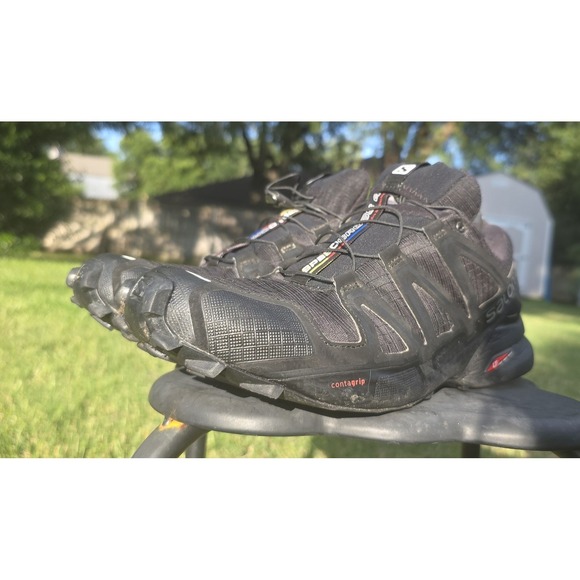 Salomon Other - Salomon Speedcross 4 Men Black Trail Running Shoes Hiking Sneakers